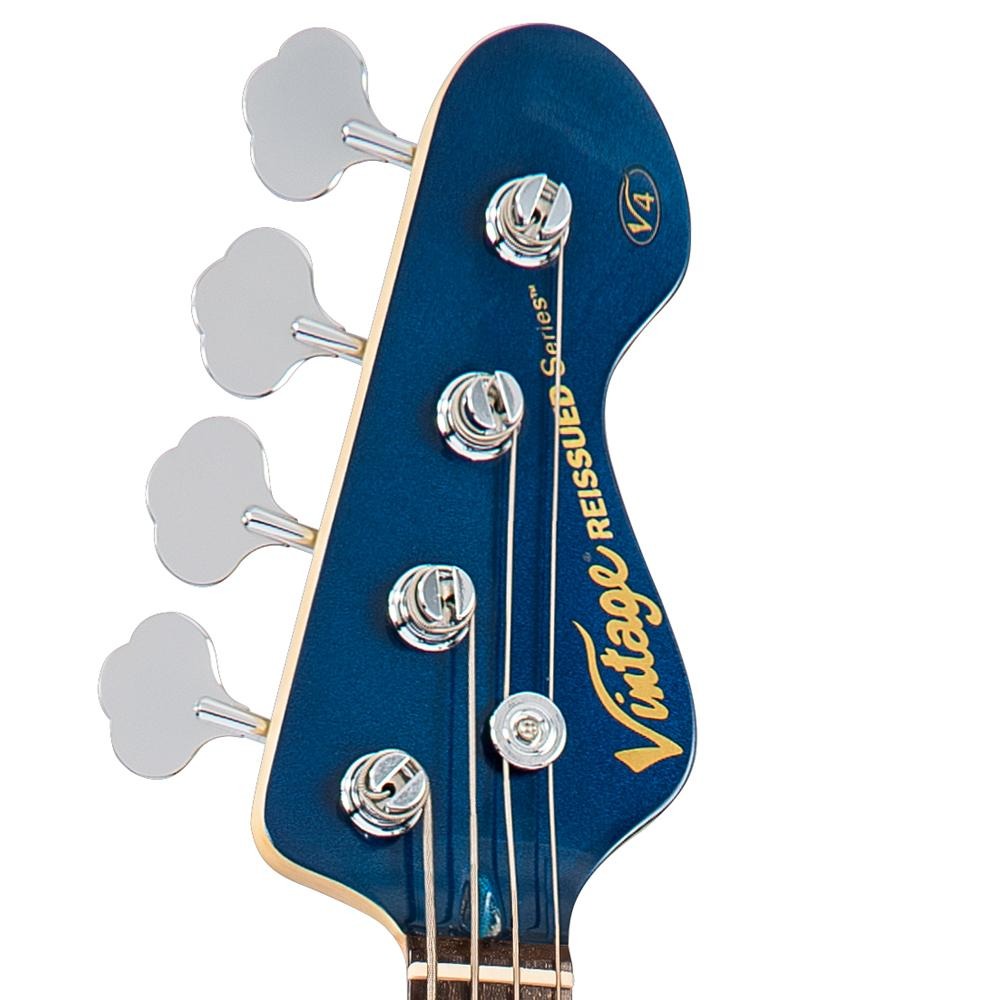 Đàn Guitar Bass Vintage V4 Reissued, Bayview Blue