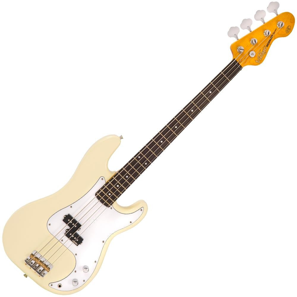 Đàn Guitar Bass Vintage V4 Reissued, Vintage White