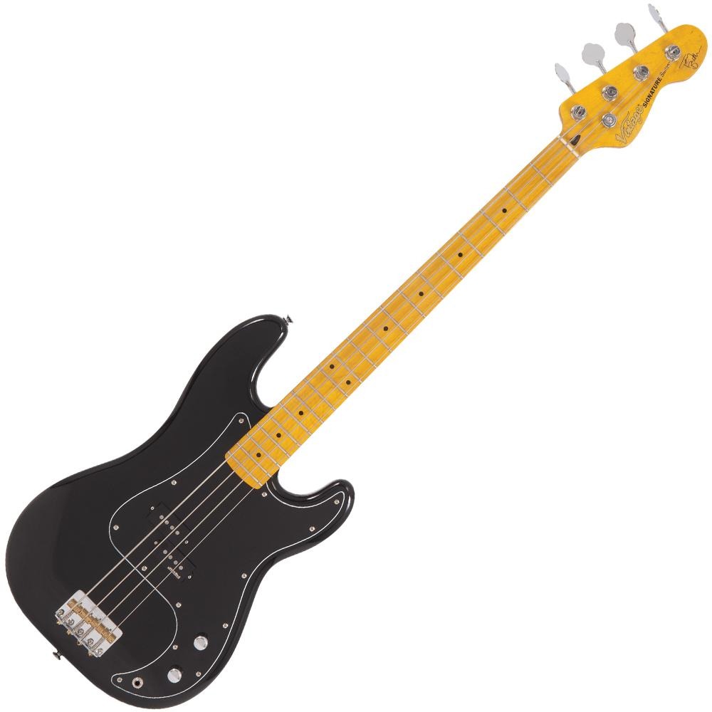 Đàn Guitar Bass Vintage V4 Tony Butler Signature, Black