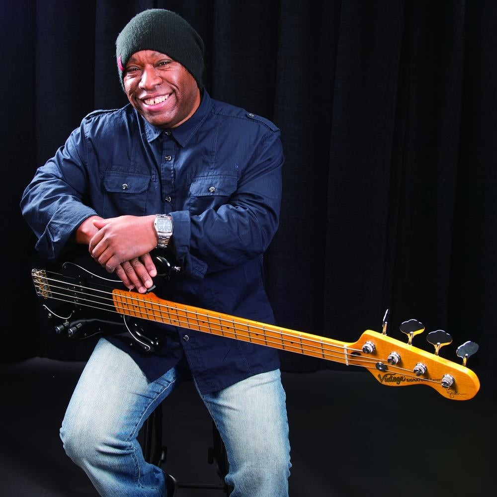 Đàn Guitar Bass Vintage V4 Tony Butler Signature, Black