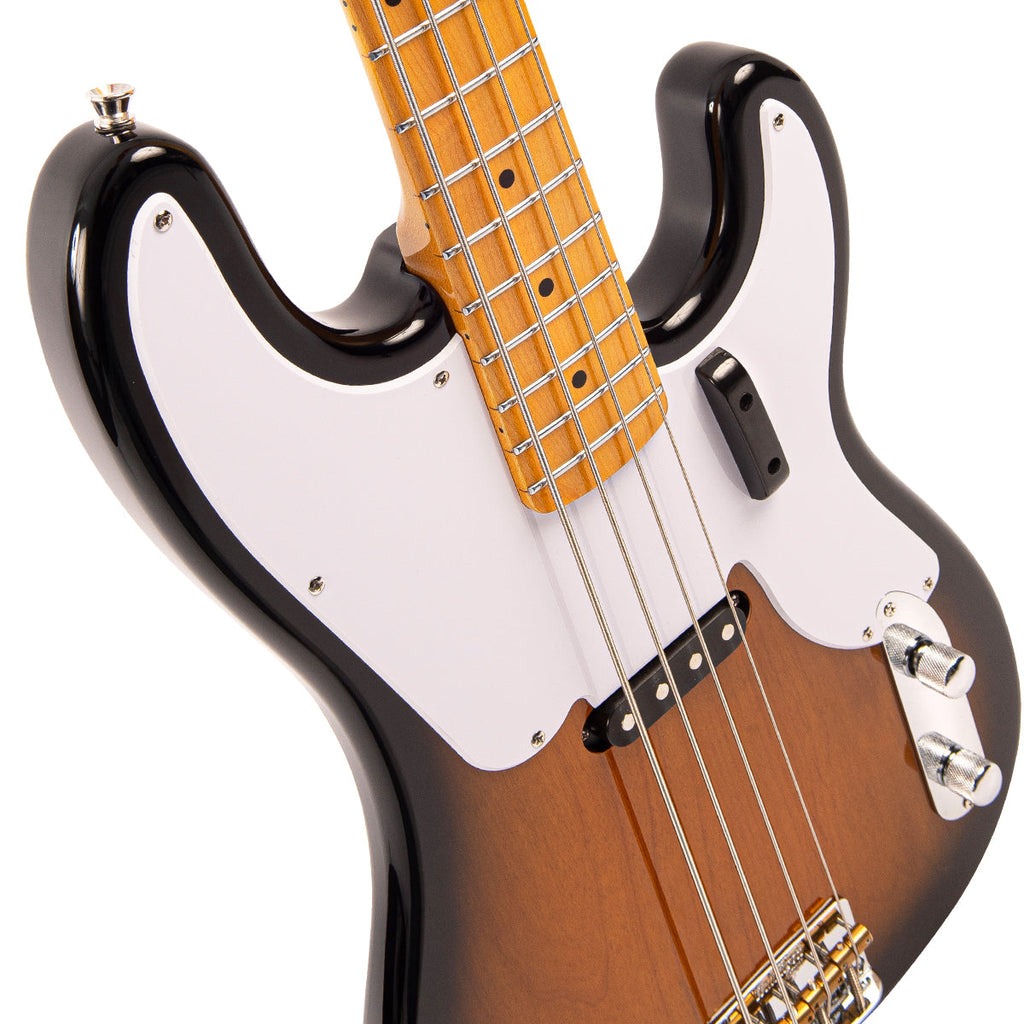 Đàn Guitar Bass Vintage V51 ReIssued, Two Tone Sunburst