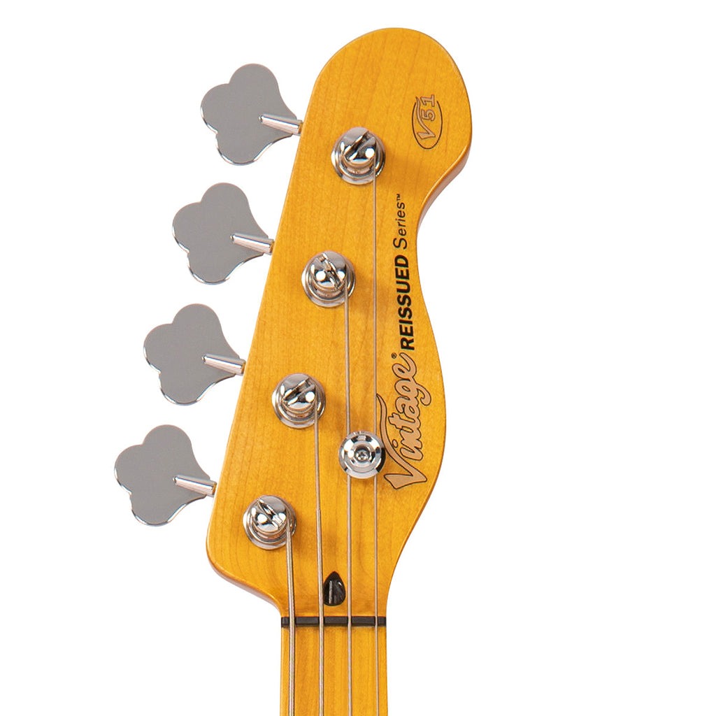 Đàn Guitar Bass Vintage V51 ReIssued, Two Tone Sunburst