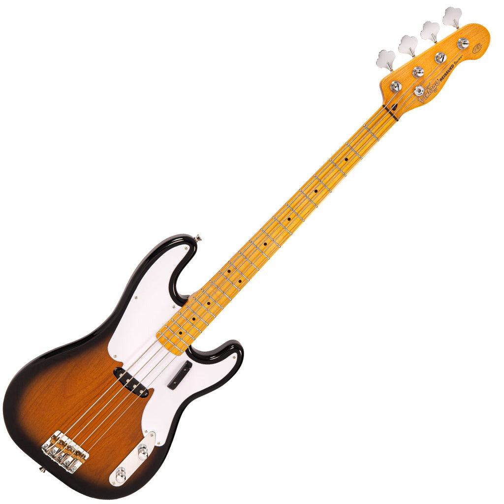 Đàn Guitar Bass Vintage V51 ReIssued, Two Tone Sunburst