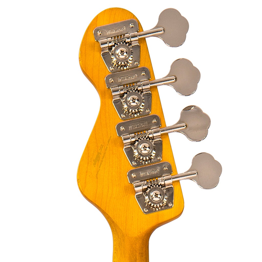 Đàn Guitar Bass Vintage V74 ICON Fretless Bass, Sunset Sunburst