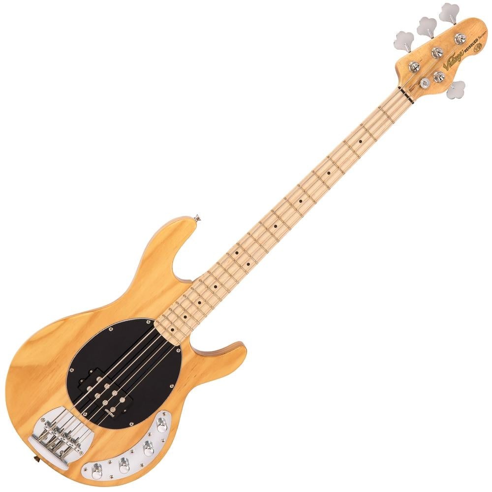 Đàn Guitar Bass Vintage V96 Reissued Active Bass, Natural