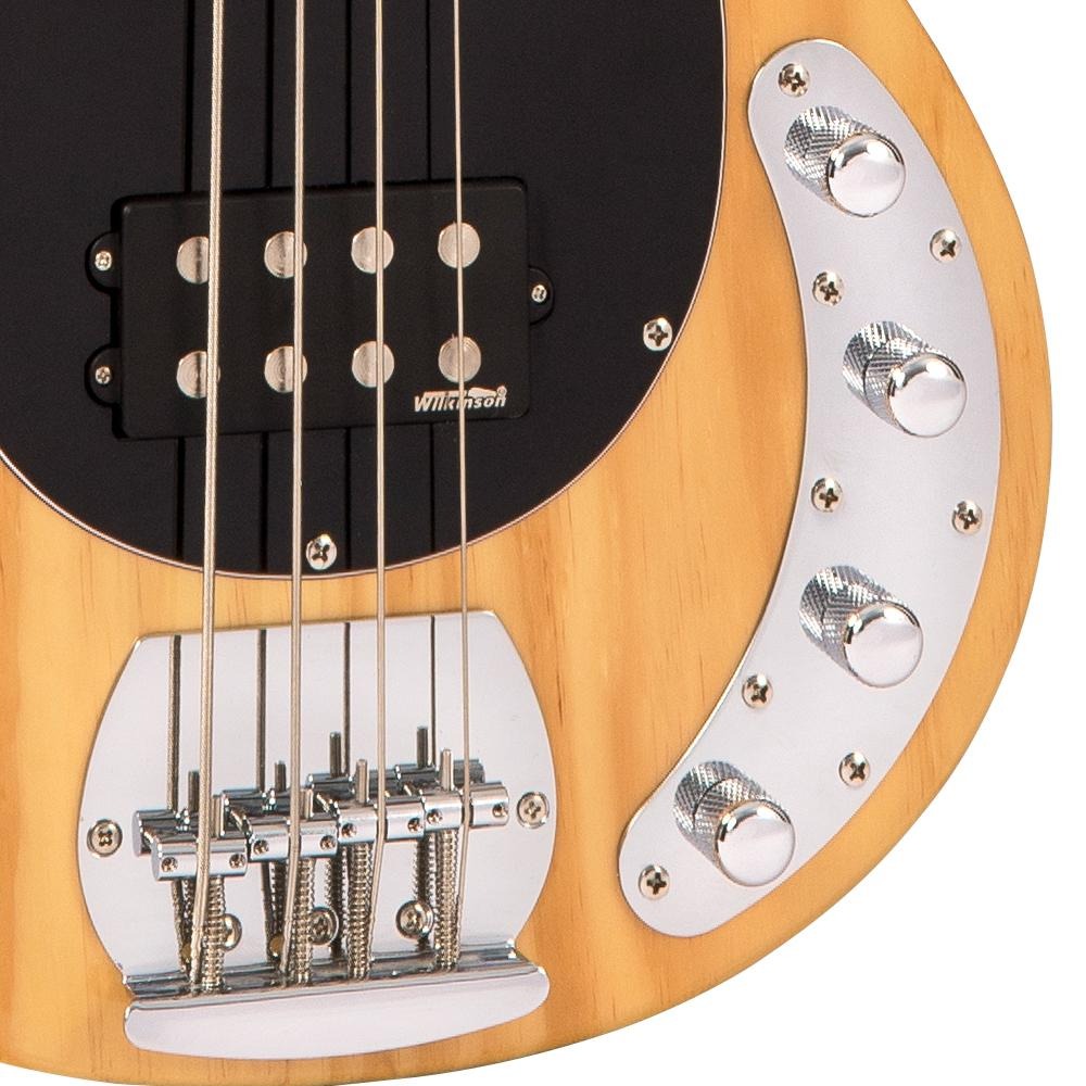 Đàn Guitar Bass Vintage V96 Reissued Active Bass, Natural