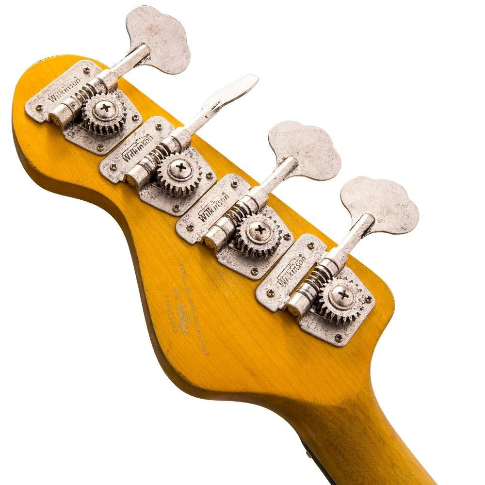 Đàn Guitar Bass Vintage VJ74 ICON, Distressed Sunset Sunburst