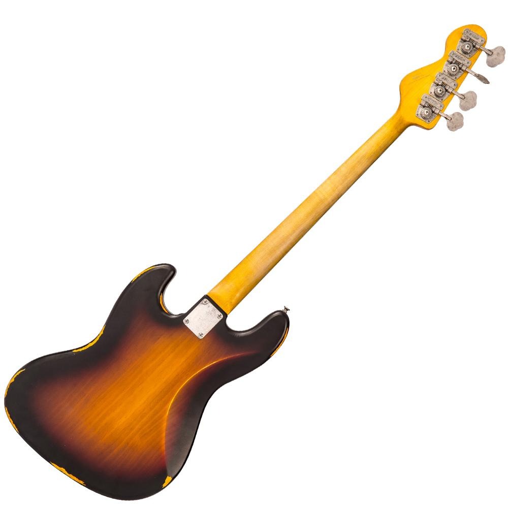 Đàn Guitar Bass Vintage VJ74 ICON, Distressed Sunset Sunburst
