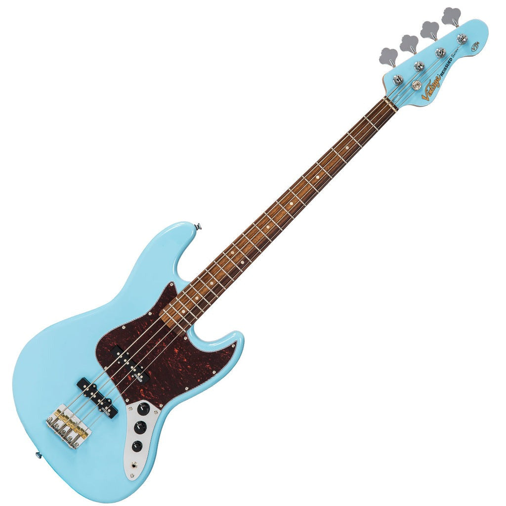 Đàn Guitar Bass Vintage VJ74 ReIssued Bass, Laguna Blue