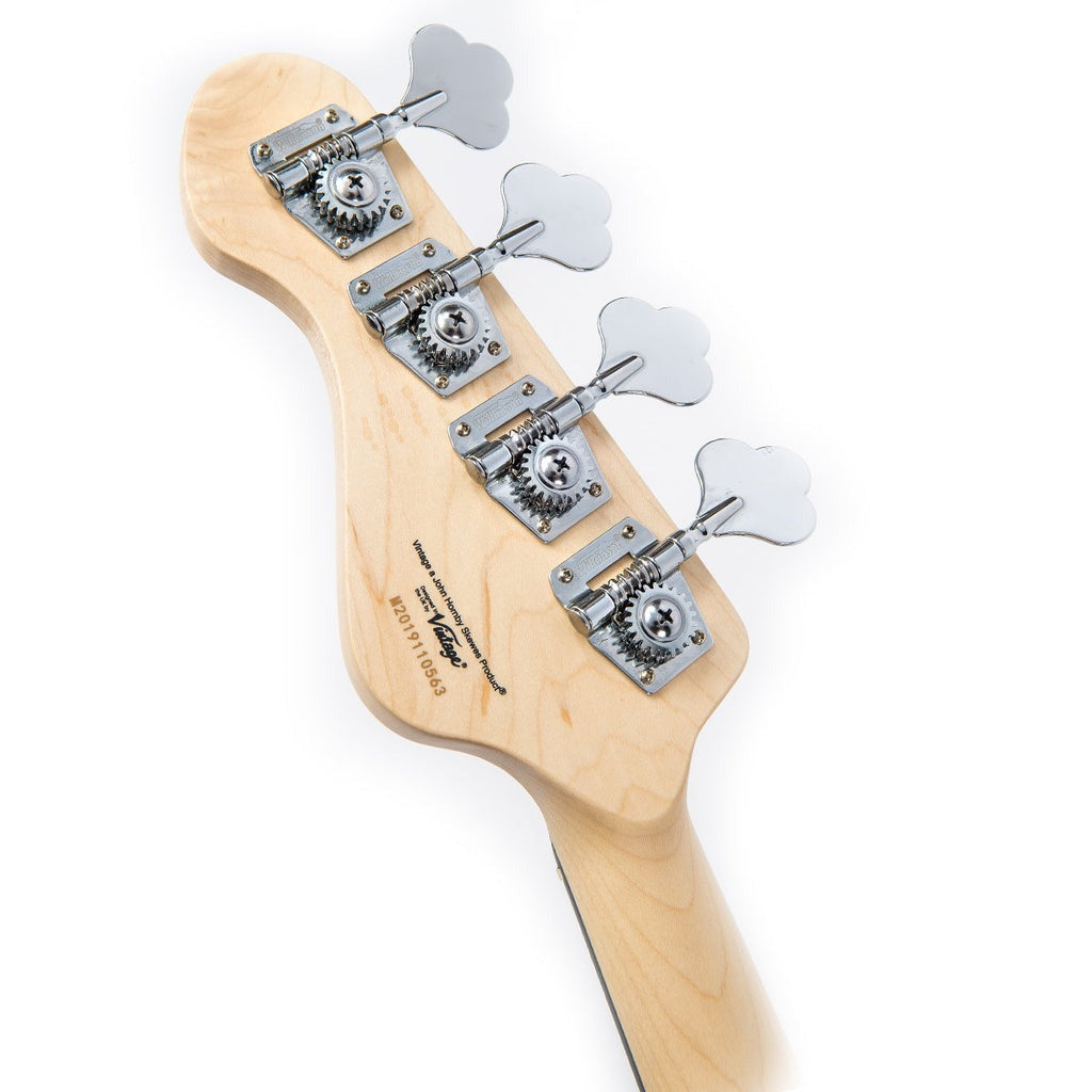 Đàn Guitar Bass Vintage VJ74 Reissued Maple Fingerboard, Natural Ash