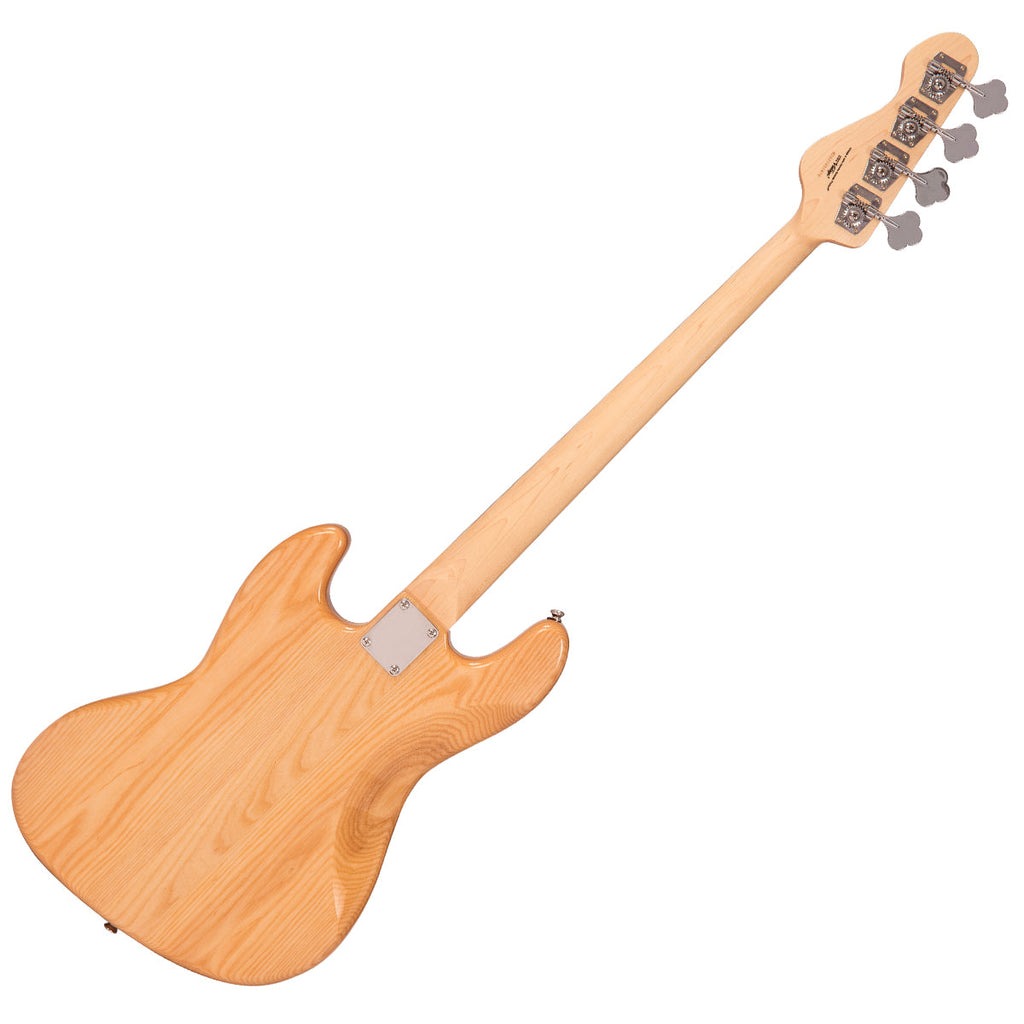 Đàn Guitar Bass Vintage VJ74 Reissued Maple Fingerboard, Natural Ash