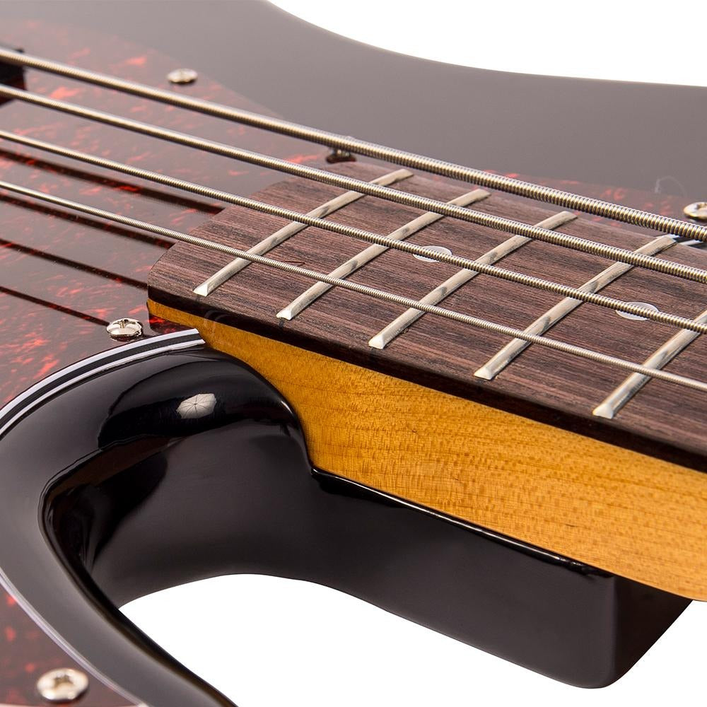 Đàn Guitar Bass Vintage VJ74 Reissued, Boulevard Black