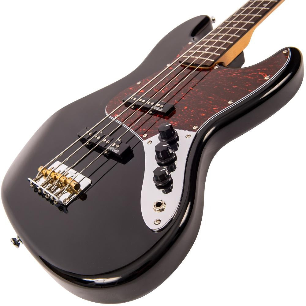 Đàn Guitar Bass Vintage VJ74 Reissued, Boulevard Black