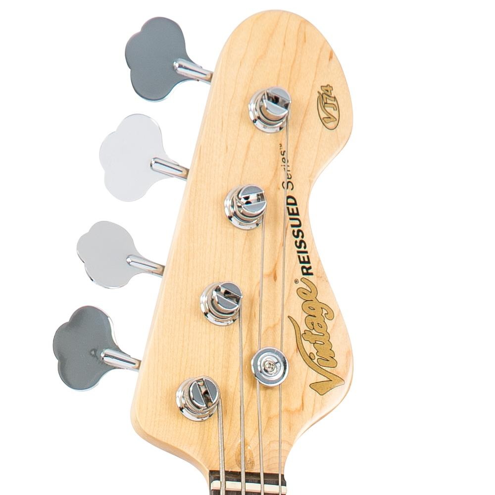 Đàn Guitar Bass Vintage VJ74 Reissued, Candy Apple Red