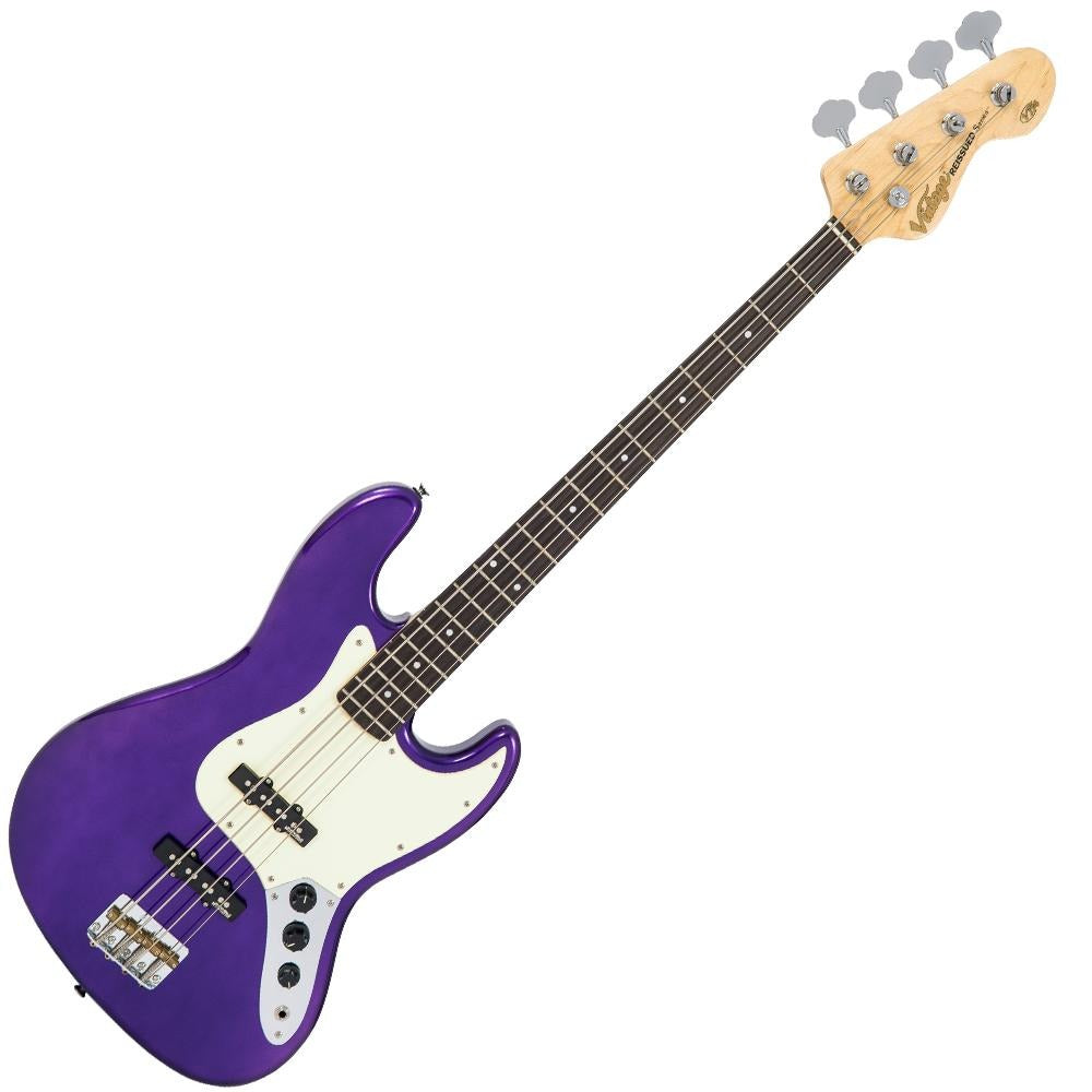 Đàn Guitar Bass Vintage VJ74 Reissued, Purple