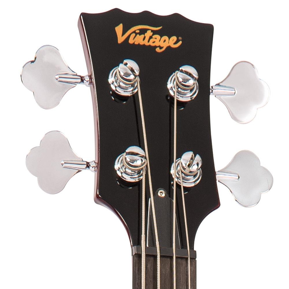 Đàn Guitar Bass Vintage VS4 ReIssued, Cherry Red