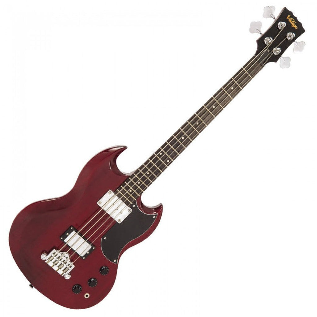 Đàn Guitar Bass Vintage VS4 ReIssued, Cherry Red