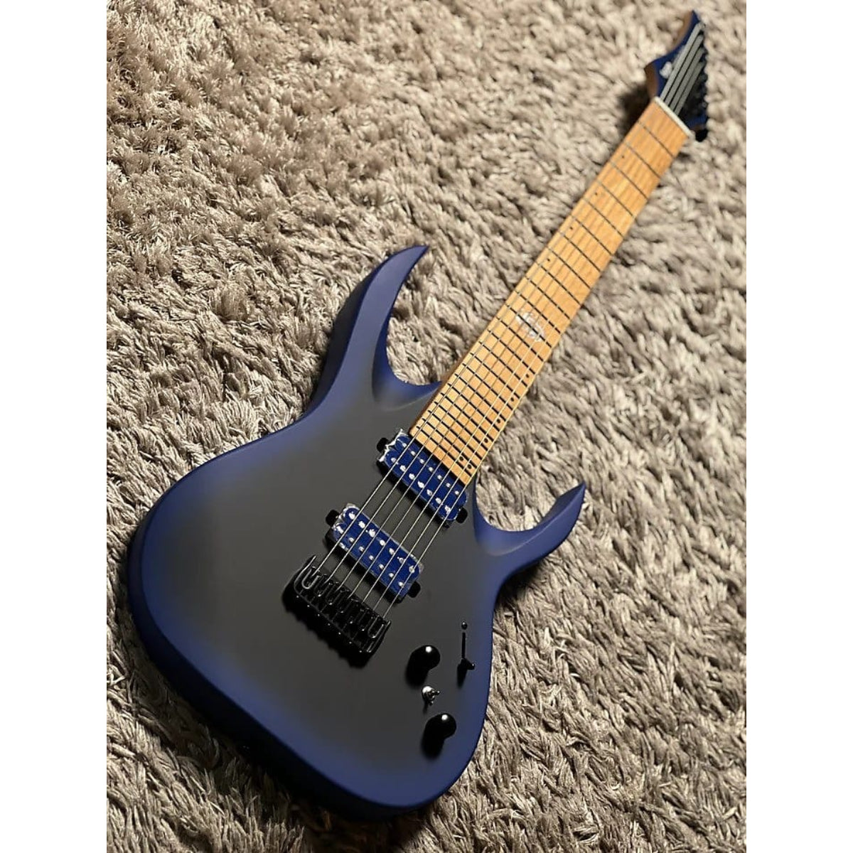 Đàn Guitar Điện 7 Dây Sqoe SEIB 7S, Satin Neon Blue