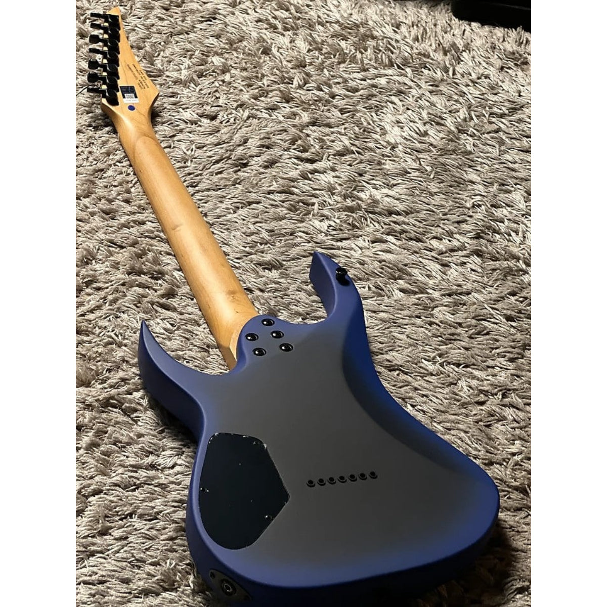 Đàn Guitar Điện 7 Dây Sqoe SEIB 7S, Satin Neon Blue