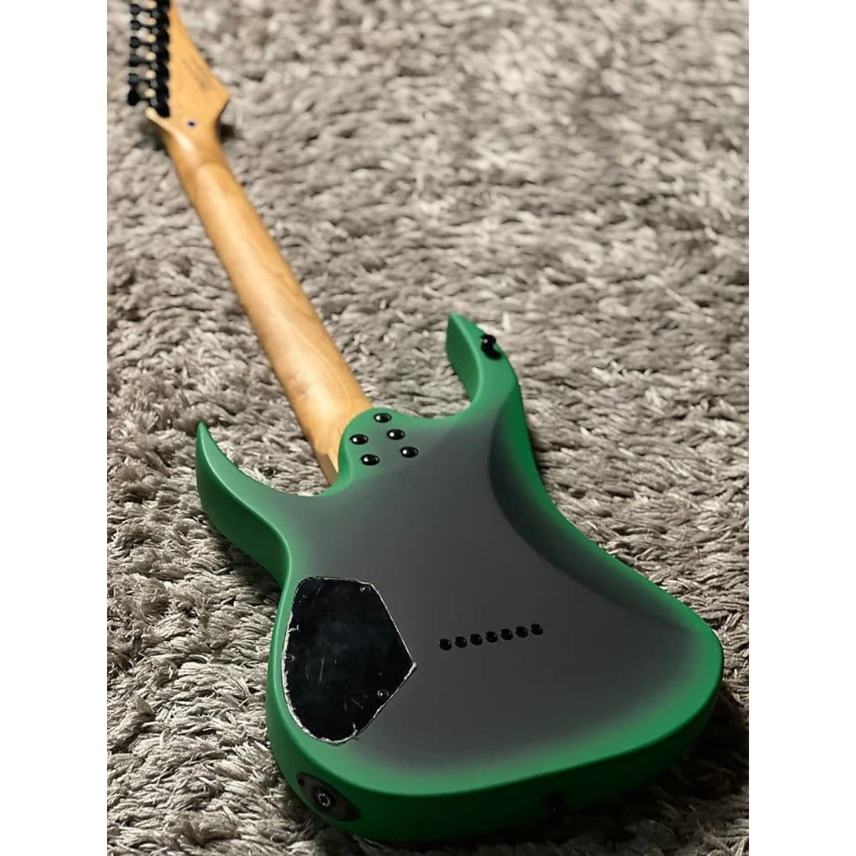Đàn Guitar Điện 7 Dây Sqoe Đàn Guitar Điện Sqoe SEIB 7S, Satin Neon Green
