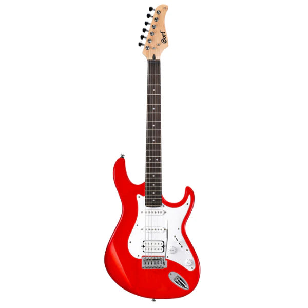Đàn Guitar Điện Cort G110 HSS Electric Guitar, Scarlet Red