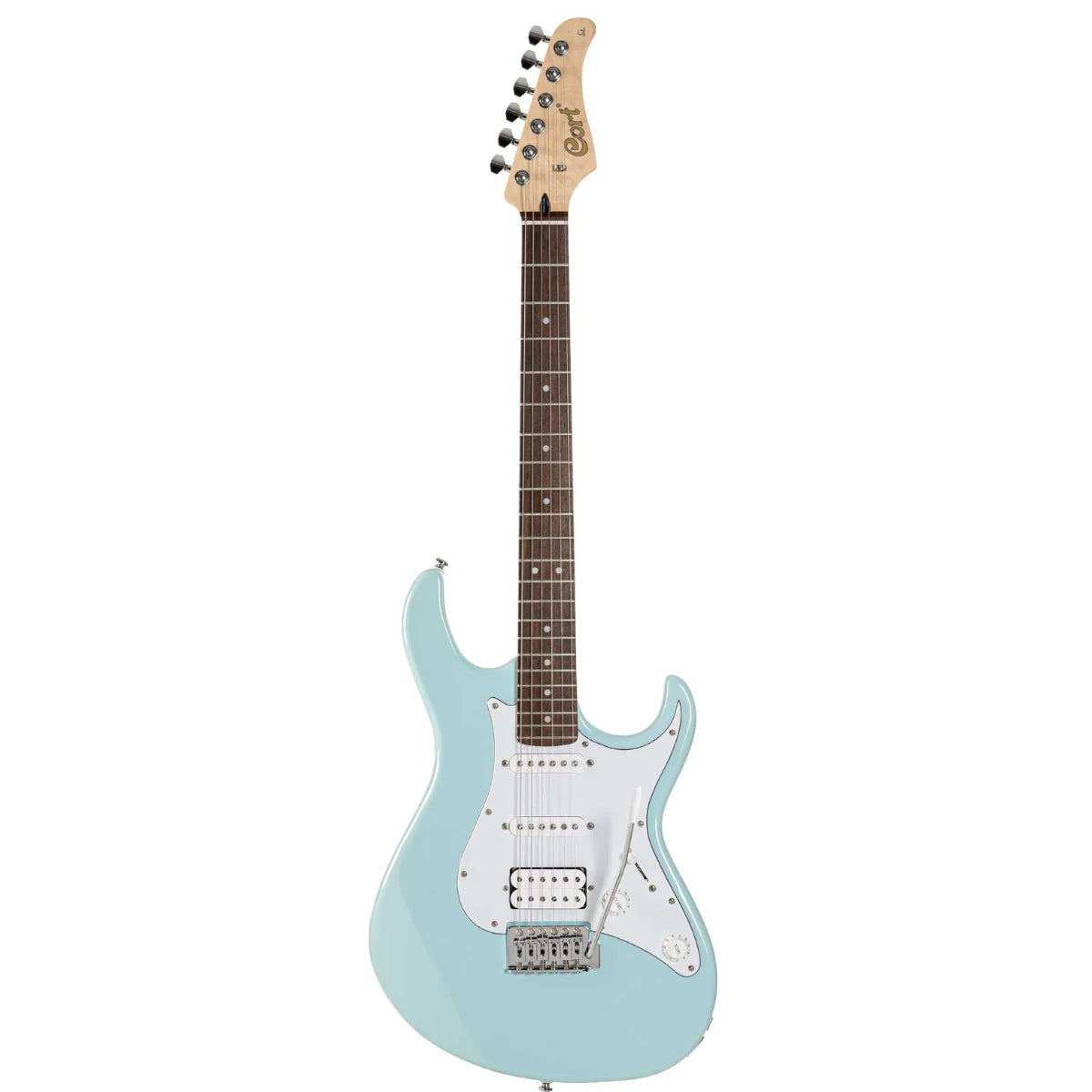 Đàn Guitar Điện Cort G110 HSS Electric Guitar, Sky Blue