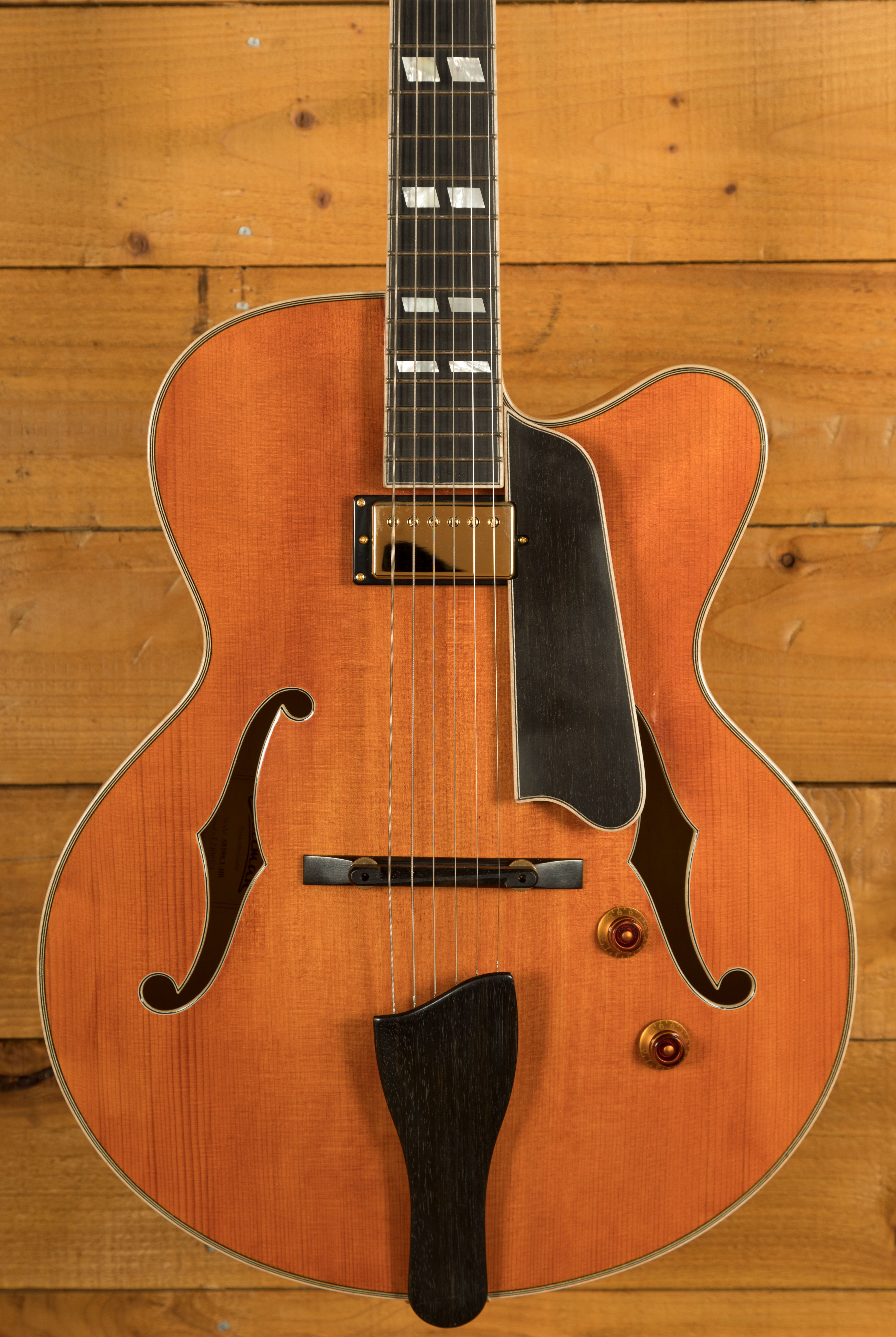 Đàn Guitar Điện Eastman AR580CE Honeyburst