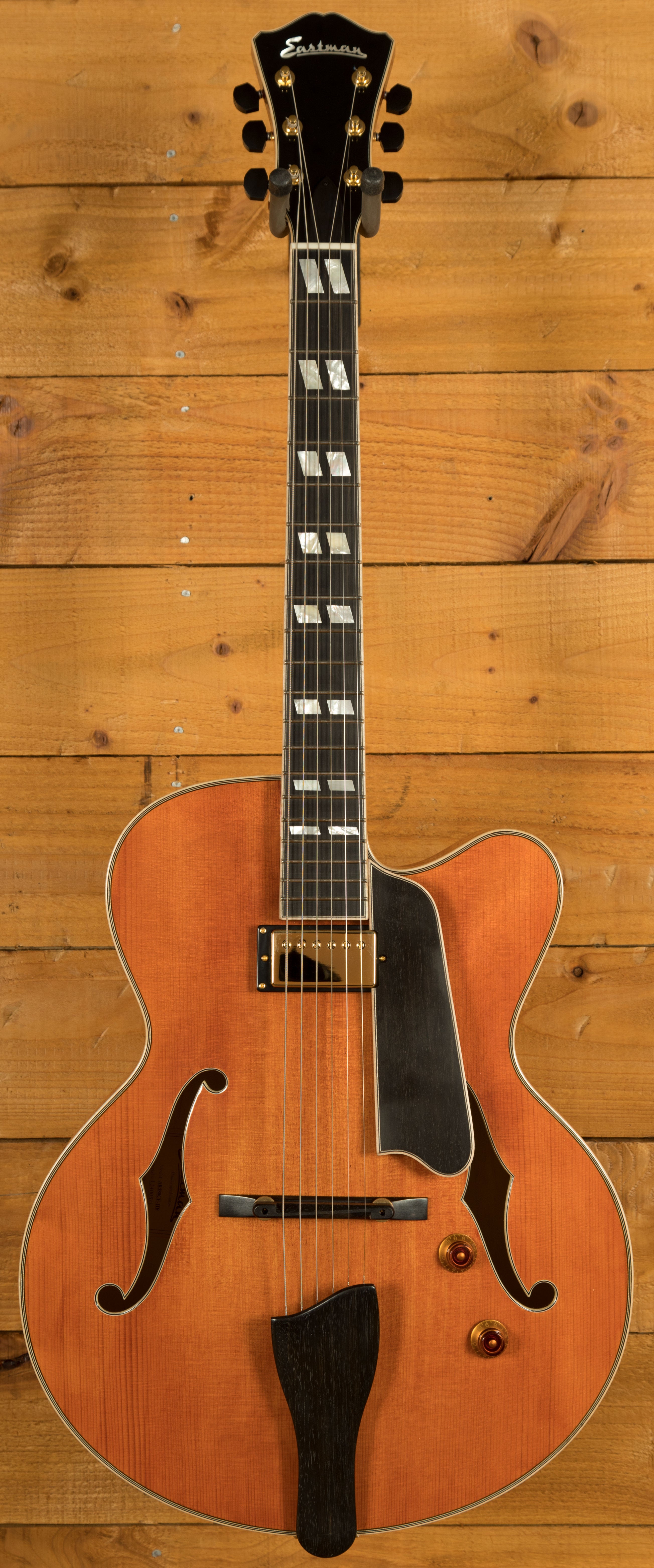 Đàn Guitar Điện Eastman AR580CE Honeyburst