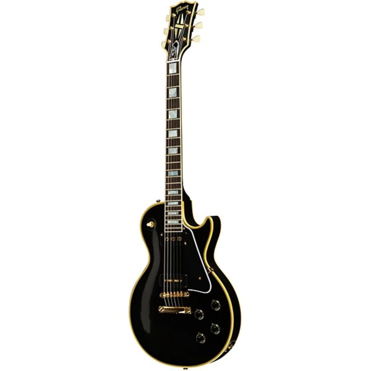 Đàn Guitar Điện Gibson Custom 1954 Les Paul Custom Staple Pickup Reissue VOS