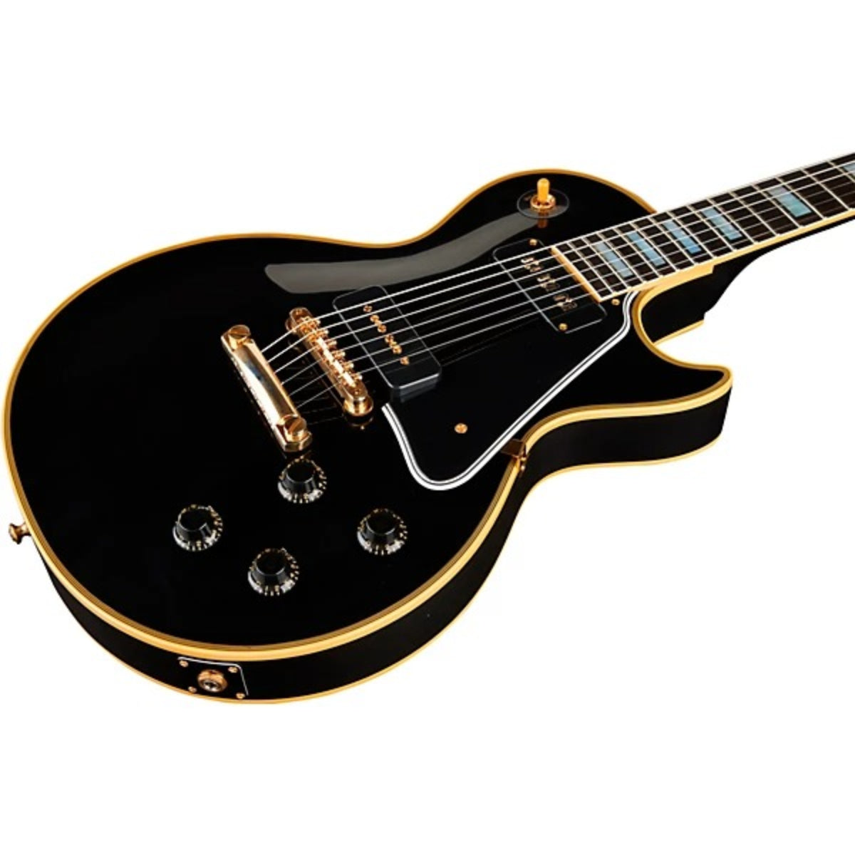 Đàn Guitar Điện Gibson Custom 1954 Les Paul Custom Staple Pickup Reissue VOS