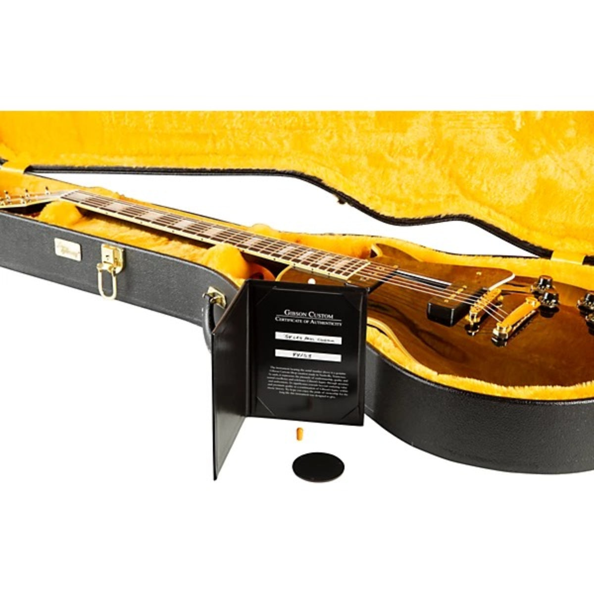 Đàn Guitar Điện Gibson Custom 1954 Les Paul Custom Staple Pickup Reissue VOS