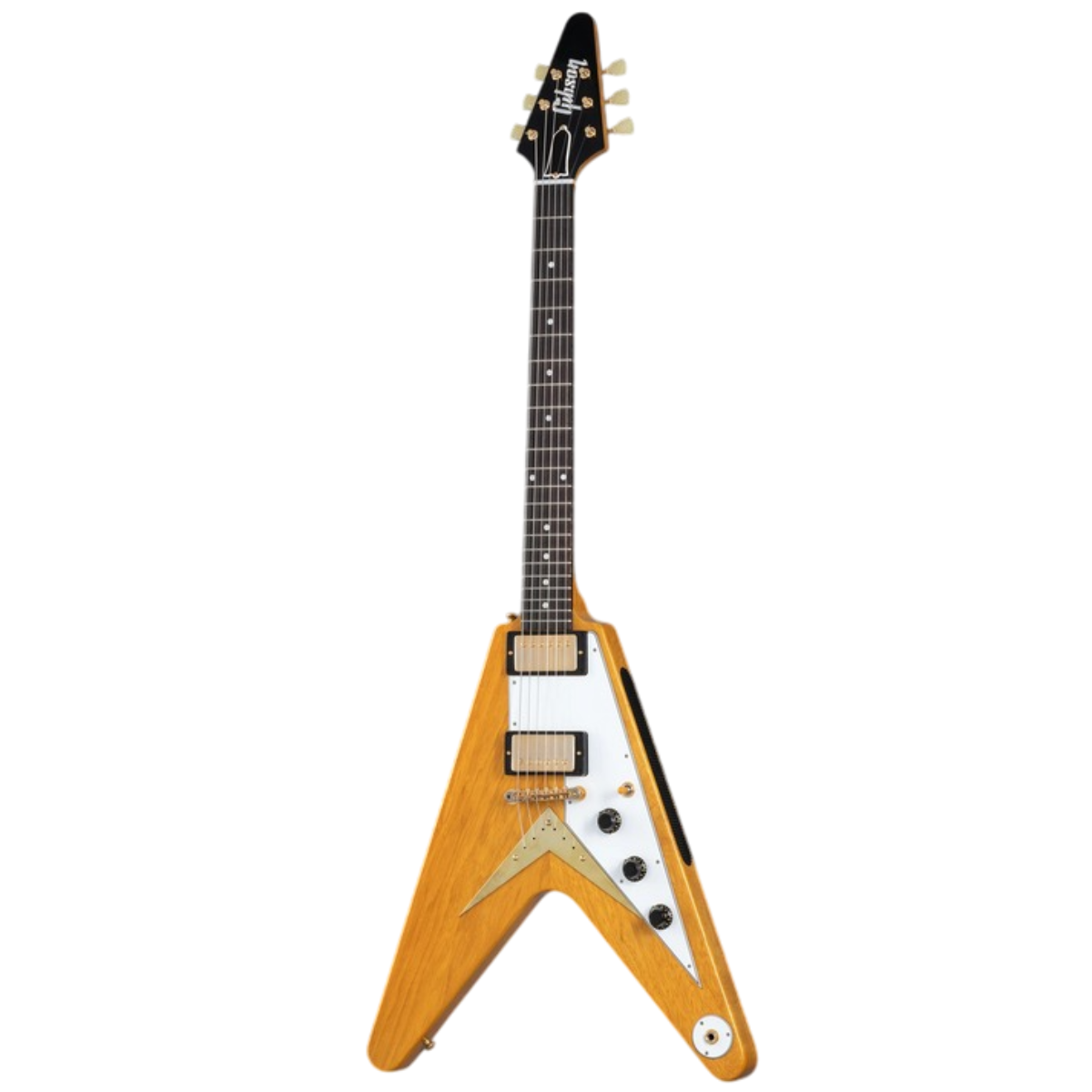 Đàn Guitar Điện Gibson Custom 1958 Korina Flying V Reissue, VOS
