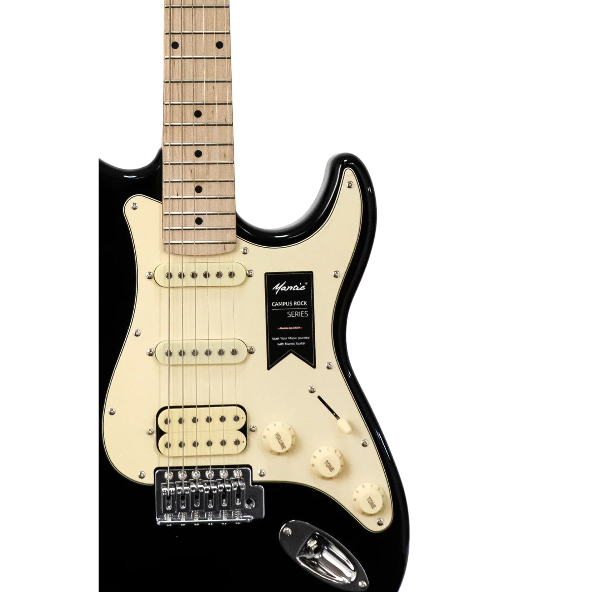 Đàn Guitar Điện Mantic MST100, HBK Black