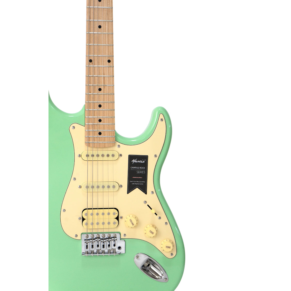 Đàn Guitar Điện Mantic MST100, HGR Green