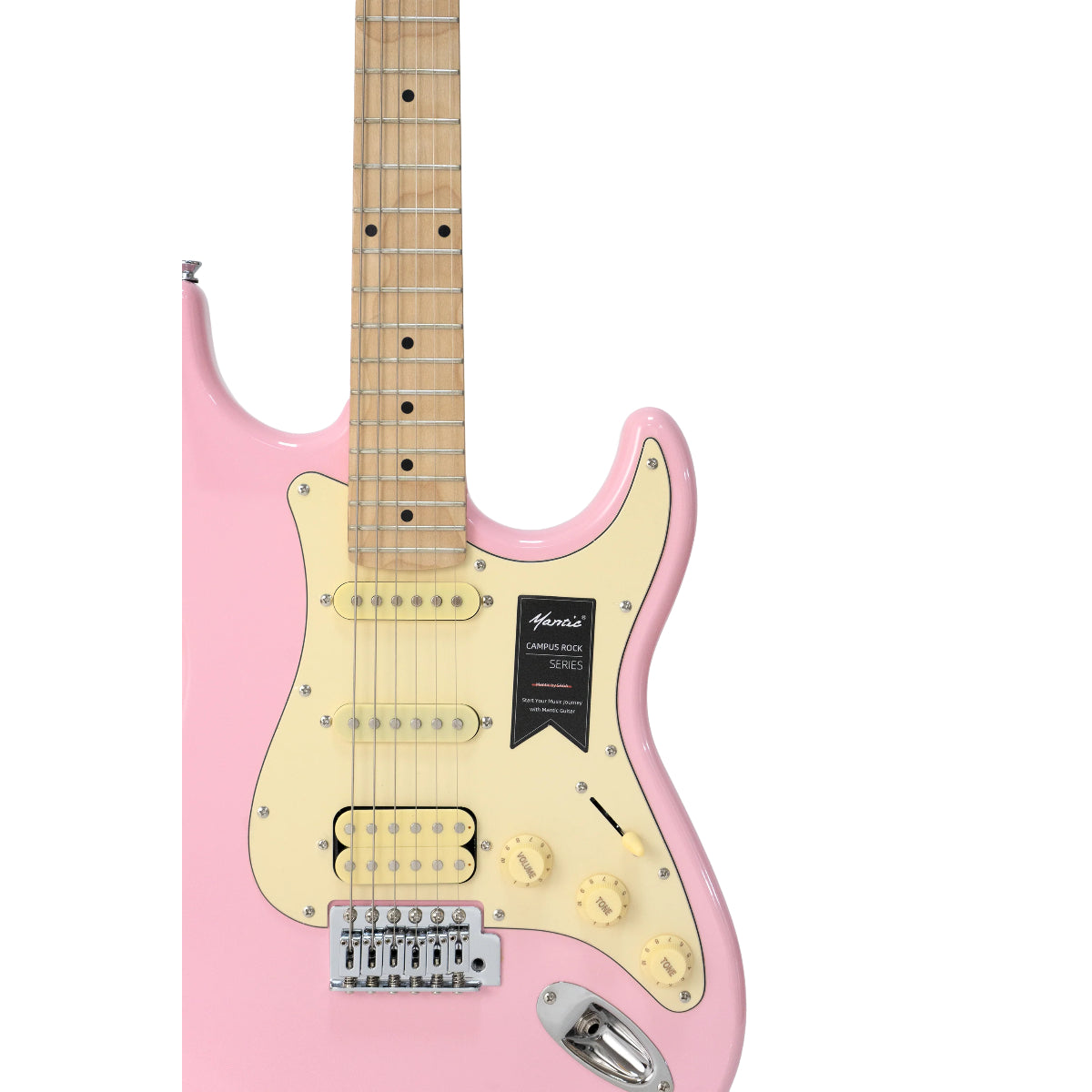 Đàn Guitar Điện Mantic MST100, HPK Pink
