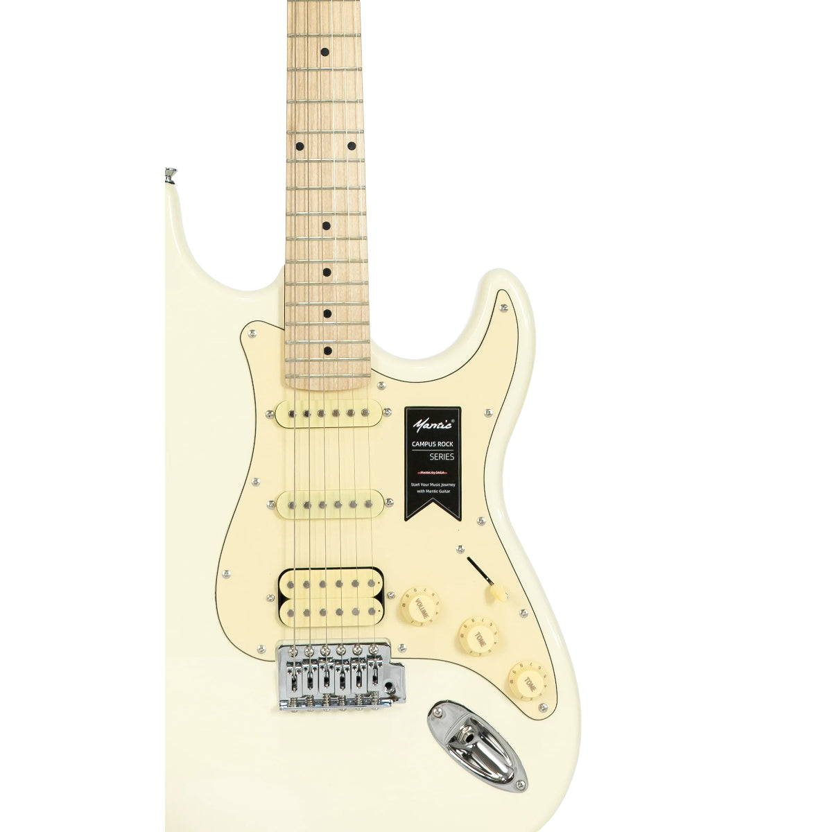 Đàn Guitar Điện Mantic MST100, HWH White