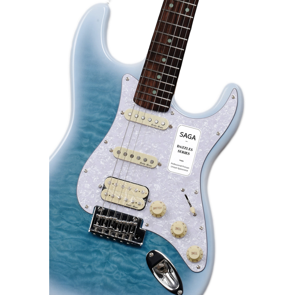 Đàn Guitar Điện SAGA DAZZLES Series II, Cosmic Ocean