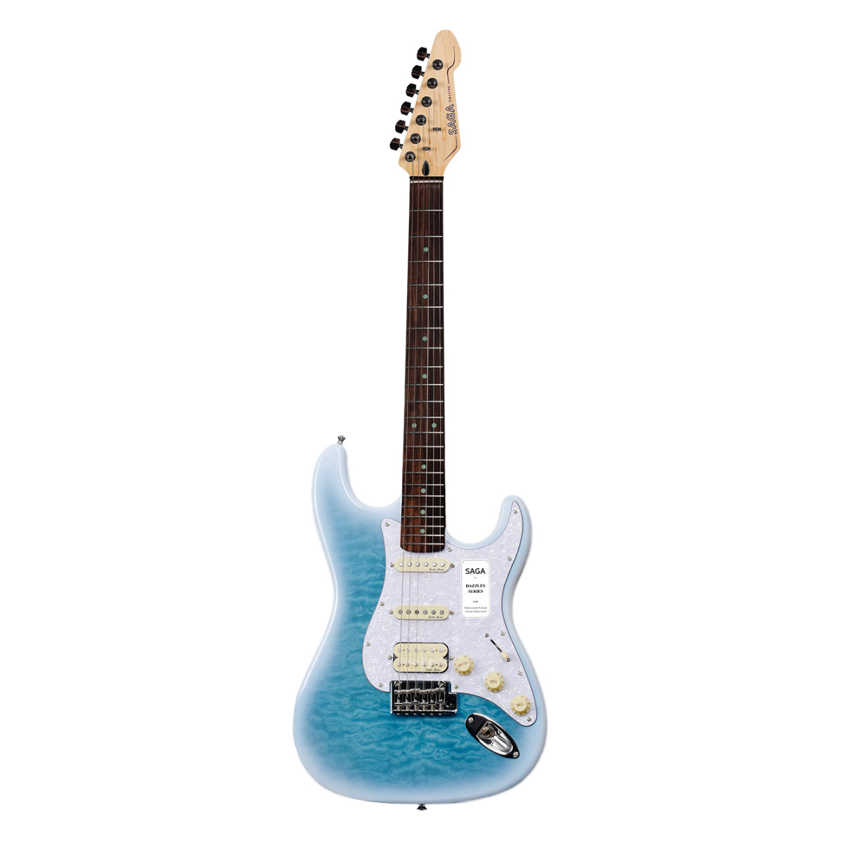 Đàn Guitar Điện SAGA DAZZLES Series II, Cosmic Ocean