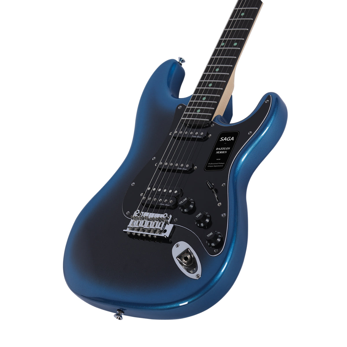 Đàn Guitar Điện SAGA DAZZLES Series II, Dark Night Blue