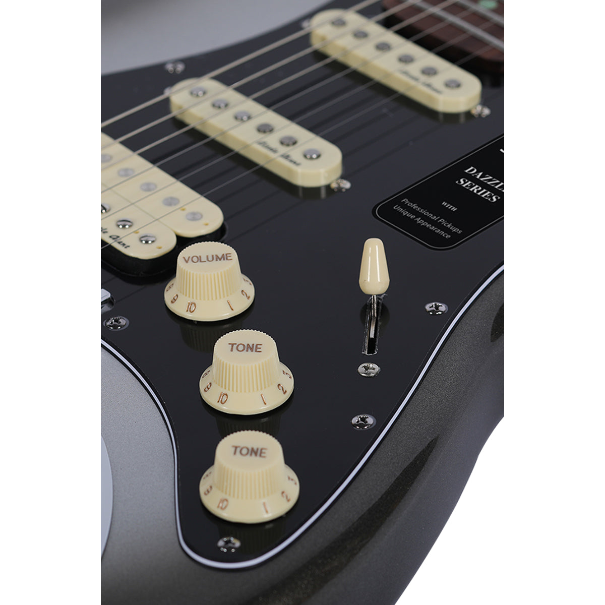 Đàn Guitar Điện SAGA DAZZLES Series II, Mercury Gray