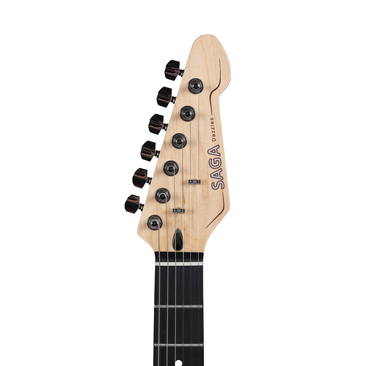 Đàn Guitar Điện SAGA DAZZLES Series II, Mercury Gray