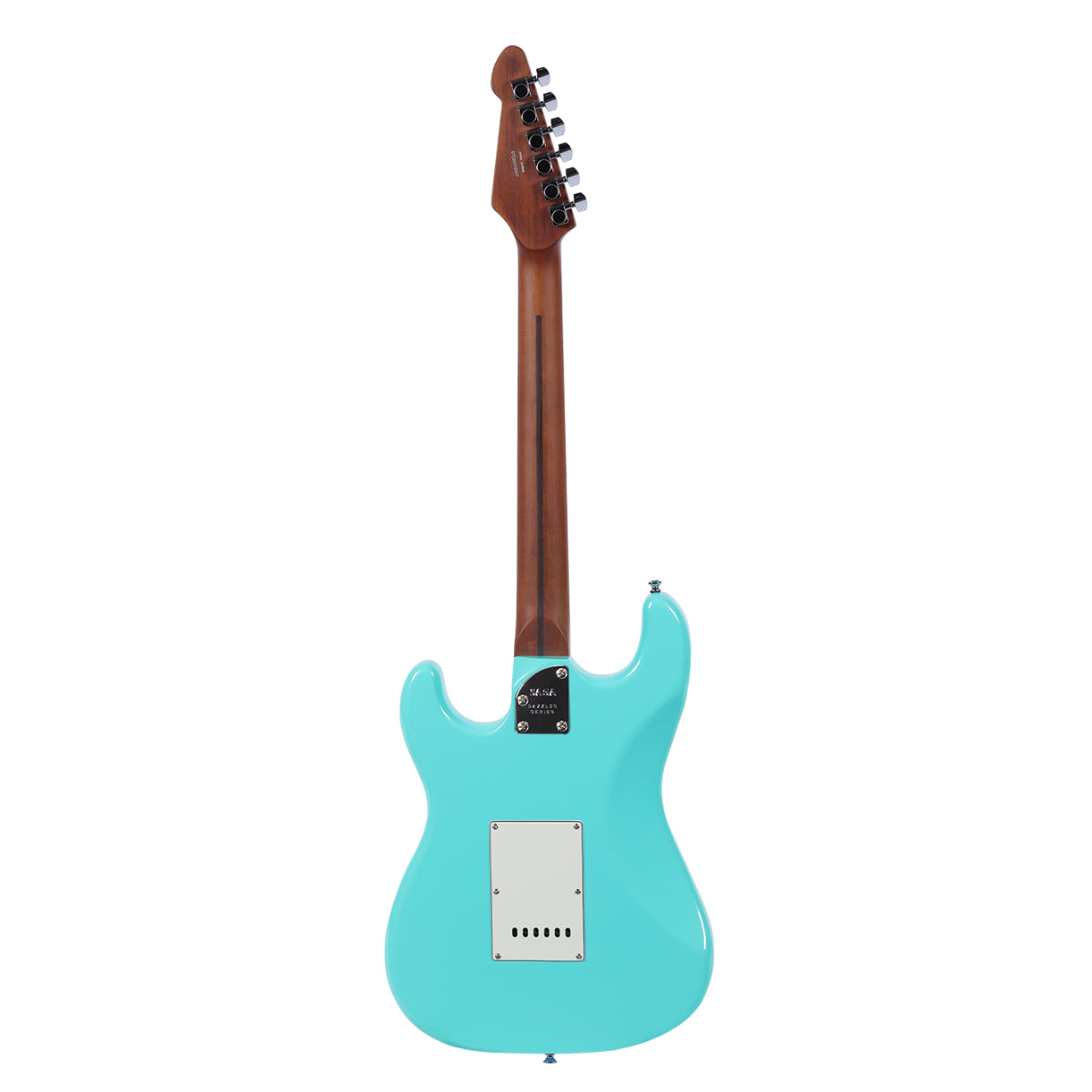 Đàn Guitar Điện Saga Dazzles Series SMF1314 HSS, Roasted Maple Fingerboard, Green