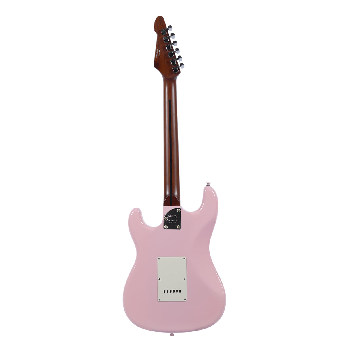 Đàn Guitar Điện Saga Dazzles Series SMF1314 HSS, Roasted Maple Fingerboard, Pink