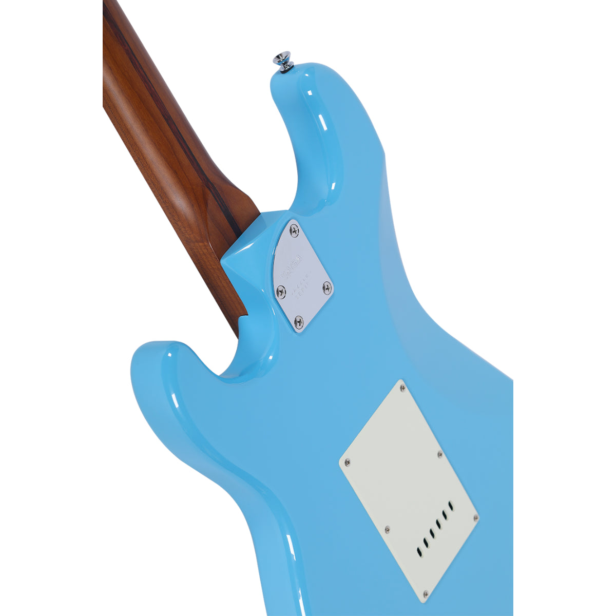 Đàn Guitar Điện Saga Dazzles Series SMF1314 SSS, Roasted Maple Fingerboard, Blue