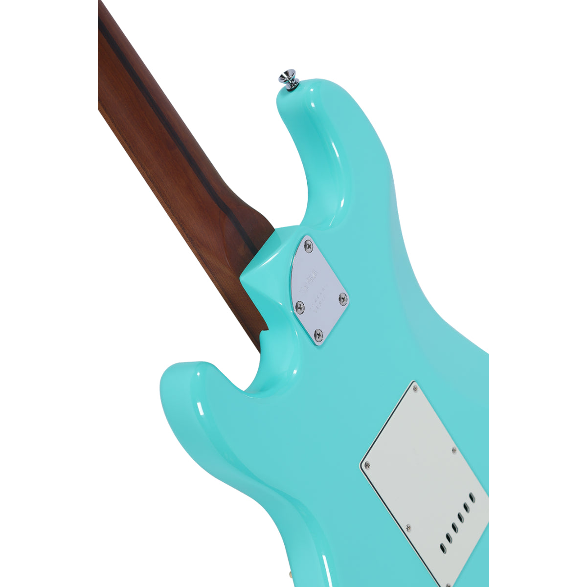 Đàn Guitar Điện Saga Dazzles Series SMF1314 SSS, Roasted Maple Fingerboard, Green