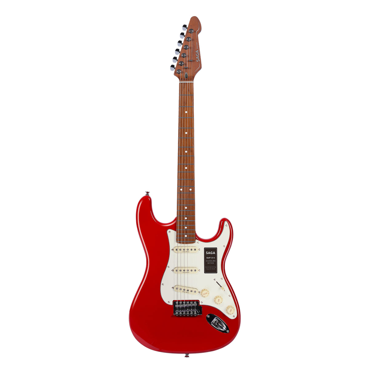 Đàn Guitar Điện Saga Dazzles Series SMF1314 SSS | Chính Hãng – Guitar Điện