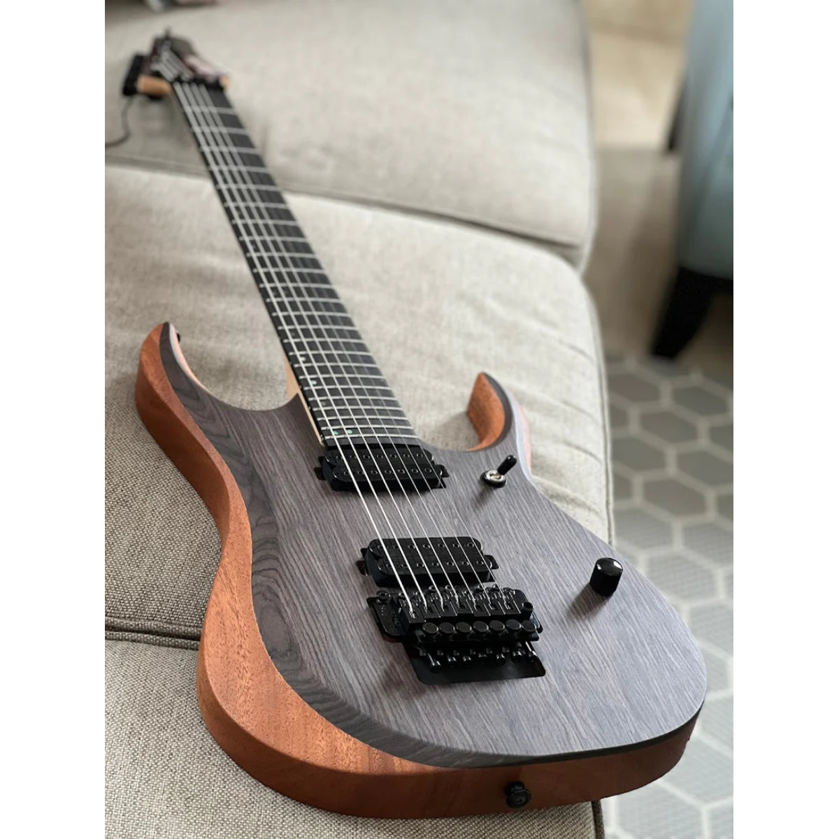 Đàn Guitar Điện Soloking ELS7 FR, Natural with Floyd Rose