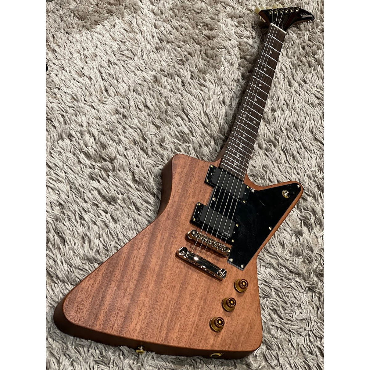 Đàn Guitar Điện Soloking EX 1958 Mahogany Tribute MOD, EMG Pickups, Gold Hardware, Walnut