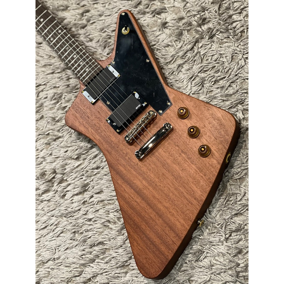 Đàn Guitar Điện Soloking EX 1958 Mahogany Tribute MOD, EMG Pickups, Gold Hardware, Walnut