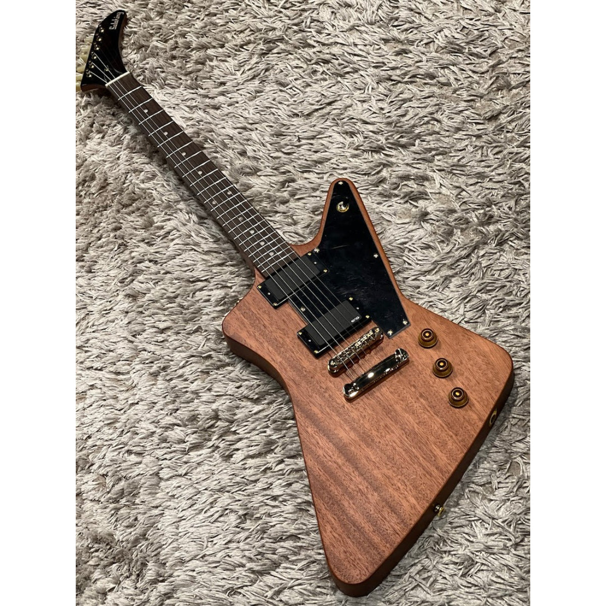 Đàn Guitar Điện Soloking EX 1958 Mahogany Tribute MOD, EMG Pickups, Gold Hardware, Walnut